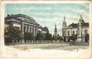 1901 Cegléd, Kossuth tér. Sebők Béla kiadása (fa)