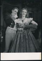 cca 1936-50 össz. 5 db Ungváry (Ungvári) László (1911-1982) Kossuth-díjas magyar színművészt és szín...