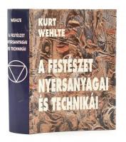 Kurt Wehlte: A festészet nyersanyagai és technikái. Bp., 1994. Balassi. Kartonált papírkötés, papír védőborítóval rajta minimális gyűrődéssel