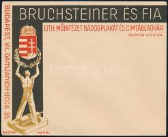 cca 1930 Bruchsteiner és fia céges boríték