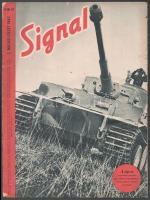 1943 Signal képes magazin májusi száma a háború fotóival, kis szakadással