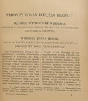 [Werbőczy István (1465-1541)] Werbőczy István: Tripartitum opus juris consuetudinarii regni Hungaria...