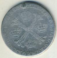 Ausztria/Osztrák Németalföld 1764. 1/2 Kronenthaler Ag M.Theresia T:4