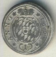 Német Államok/Bajorország 1698. 1Kr Ag II.Maximilán Emánuel T:4/4+