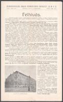 1913-1916 3 db érdekes nyomtatvány: Délmagyarország felhívása csatlakozásra, hadi biztosítási szerződés, József szanatórium gyűjtőív