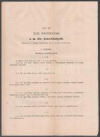 1921 A Magyar Királyi Honvédség felállításával kapcsolatos rendelet: 1921 XLIX. tc A m kir honvédségről, 8 p