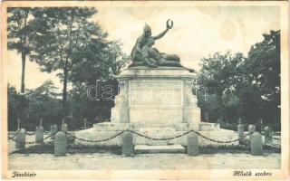 1937 Jászkisér, Hősök szobra (EK)