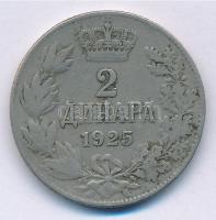 Szerb-Horvát-Szlovén Királyság 1925. 2D Cu-Ni "I. Alexander" T:2-,3
Kingdom of the Serbs,...