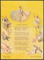 "Pénzt is, szappant is tökmagért" szórólap, 4p