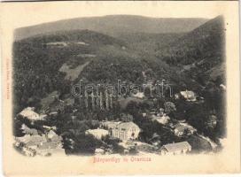 1906 Oravicabánya, Oravica, Oravicza, Oravita; Bányavölgy. Franz Grau kiadása / mine valley (vágott / cut)