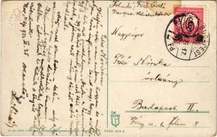 1932 Szabadka, Subotica; pályaudvar, vasútállomás. MÁV levelezőlapárusítás 15. 1914. / railway stati...