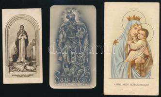 cca 1920 8 db régi szentkép