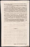 1848 Szemere Bertalan: Dem obergespann des Zipser Comitats c. rendelete augusztus 29-i keltezéssel +...