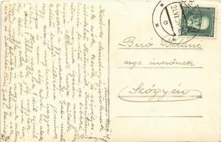 1933 Bellus-fürdő, Belusské Slatiny Kúpele, Belusa; látkép, nyaralók / general view, villas. photo