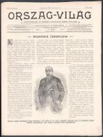1895 Ország-Világ szépirodalmi és ismeretterjesztő képes hetilap XVI. évfolyamának 13. száma
