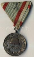 1918. "Pro Deo et Patria-Magyar Háborús Emlékérem" Br kitüntetés, szalaggal T:2/3
