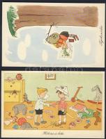 6 db-os Réber László gyermekvicclap és 7 klf egyéb humorlap