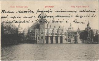 1908 Budapest XIV. Városliget, Vajdahunyad vára. M. T. és F. I. Koch és Pór