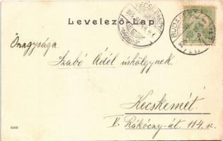 1905 Budapest XIV. Városligeti részlet, szökőkút