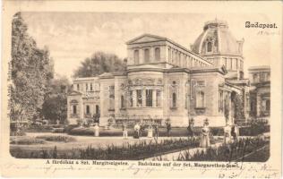 1902 Budapest XIII. Margitszigeti fürdőház. Ganz Antal 55. (r)