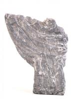 Nagy Sándor (1923-2017): Angyal szállt le. Márvány, jelzés nélkül. 14,5x11x3 cm. Körmendi Galéria at...