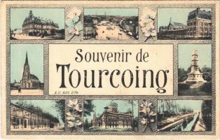 Tourcoing, Souvenir Art Nouveau, floral