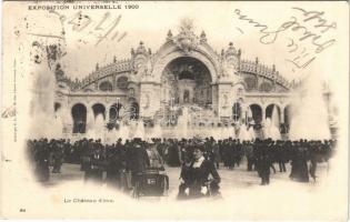 1900 Paris, Exposition Universelle, Le Chateau deau / Expo, water castle (EK)