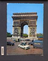 13 db MODERN nagy alakú külföldi város képeslap albumba beragasztva / 13 modern big sized European t...