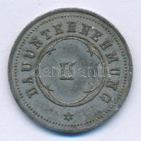 Pest ~1850. "Josef Meyer építőipari cége Pesten" kétoldalas ón bárca T:2-
Pest ~1850. &qu...