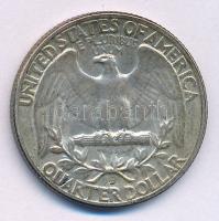 Amerikai Egyesült Államok 1957D 1/4$ Ag "Washington" T:2
USA 1957D 1/4 Dollar Ag "Wa...