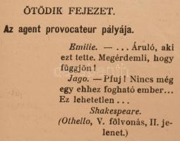 Jean Bonguet és Georges Silber: Terroristák és rendőrkémek, Azer, Harting és társai, I. kötet, Ford....