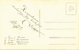 1928 Calafat, Respectuoase salutari din Calafat / gun salute at night. photo