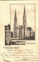 1910 Budapest VII. Erzsébetvárosi templom. Art Nouveau