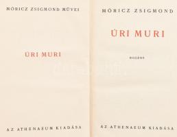 Móricz Zsigmond műveinek 7 kötete: Tűznek nem szabad kialudni, Szegény emberek, Magyarok, Úri Muri, ...