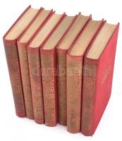 Móricz Zsigmond műveinek 7 kötete: Tűznek nem szabad kialudni, Szegény emberek, Magyarok, Úri Muri, ...