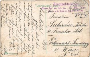 1918 Temesvár, Timisoara; + "ERSATZABTEILUNG" (fa)