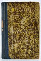 Hindy Mihály: Római régiségtan a tanulók használatára, Pest, 1849, kn., félvászon-kötés, kopottas bo...