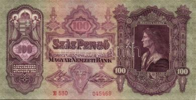 1930. 100P (3x) egymásutáni sorszámokkal T:I