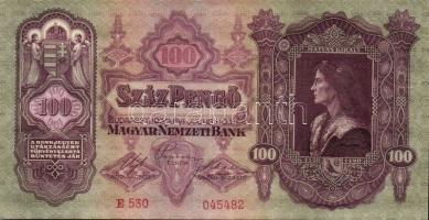 1930. 100P (3x) egymásutáni sorszámokkal T:I