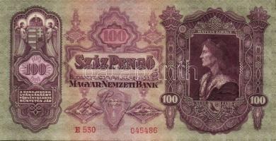 1930. 100P (3x) egymásutáni sorszámokkal T:I