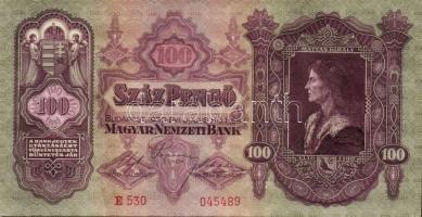 1930. 100P (3x) egymásutáni sorszámokkal T:I