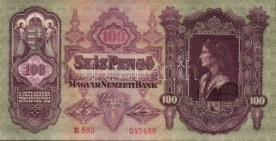 1930. 100P (3x) egymásutáni sorszámokkal T:I