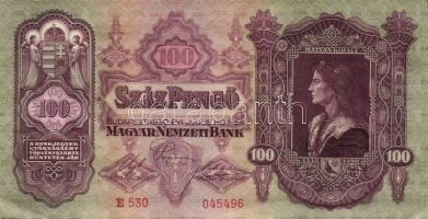 1930. 100P (3x) egymásutáni sorszámokkal T:I