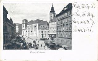 1899 (Vorläufer) Wien, Vienna, Bécs; Freiung (EK)