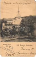 1903 Prakfalva, Prakendorf, Prakovce; Prakfalvi vasgyár, Szent Praxedis kápolnája. Matz Gusztáv kiadása / chapel (EM)