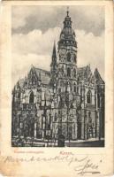 1905 Kassa, Kosice; Erzsébet székesegyház / cathedral (fl)