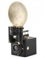 Kodak Brownie Flash Six-20 box fényképezőgép, magnéziumos vakuval, jó állapotban / Vintage Kodak box camera, in working condition