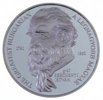 Lebó Ferenc (1960-) 2000. "50 éves az MKB / A legnagyobb magyar - Széchenyi István" Ag eml...