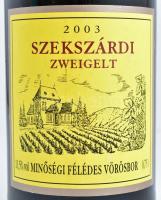 2003 Szekszárdi Zweigelt, 0,75 l
