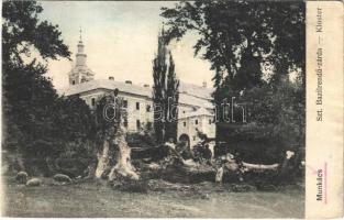 Munkács, Mukacheve, Mukacevo; Szent Bazil-rendű zárda / Kloster / Saint Basil monastery (vágott / cut)